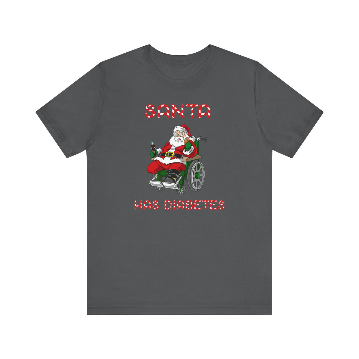 Santa Has Diabetes  - Men's T-Shirt