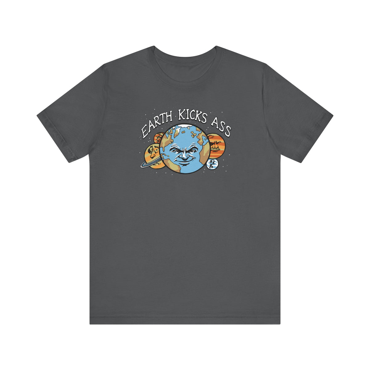 Earth Kicks Ass - Men's T-Shirt