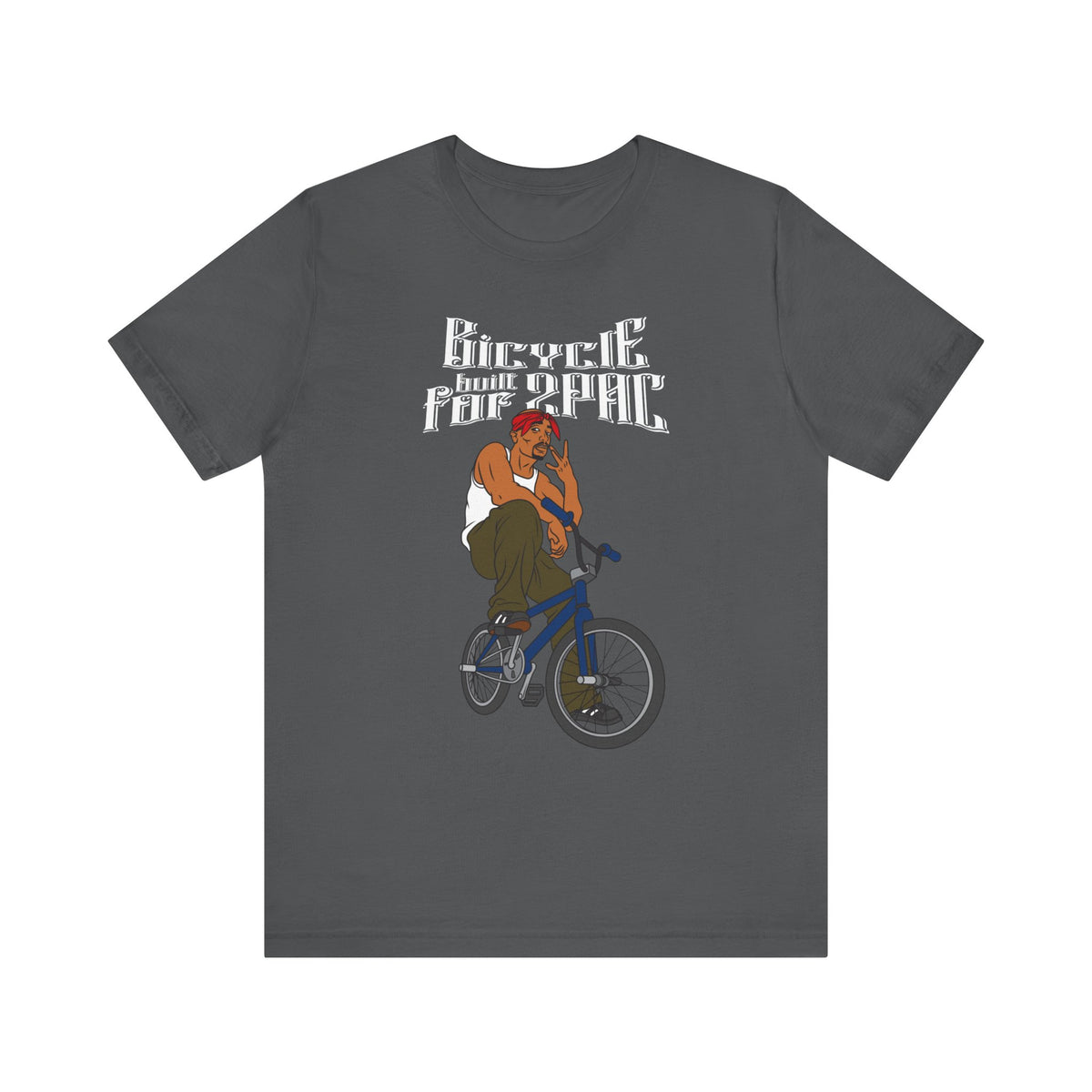Bicycle Built For 2pac - Men's T-Shirt