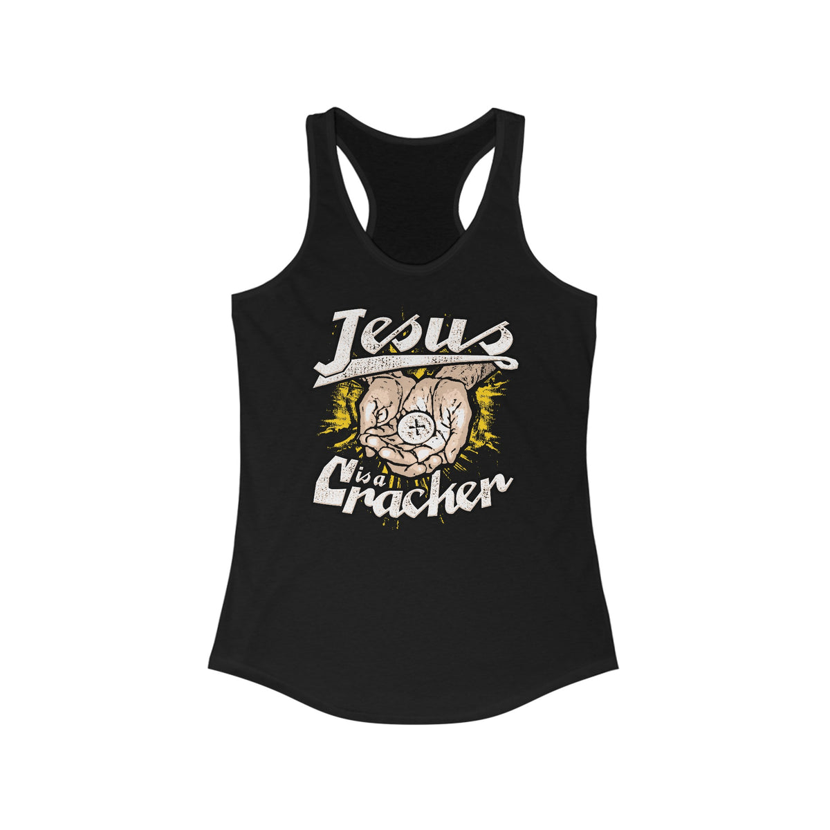 Jesus Is A Cracker - Women's Racerback Tank