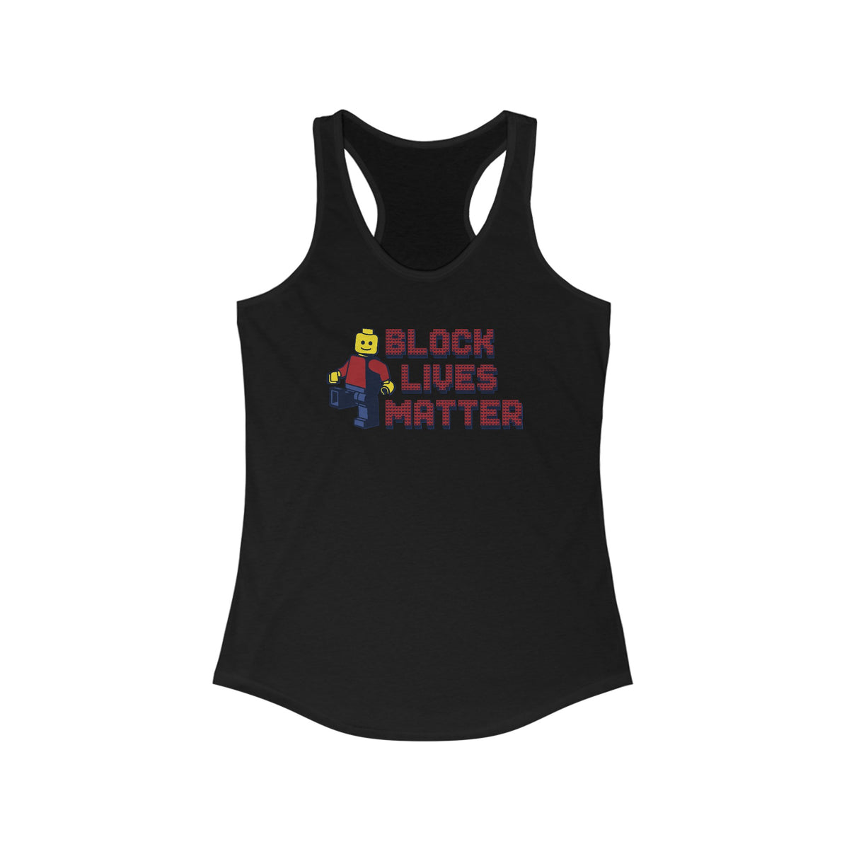Block Lives Matter - Women's Racerback Tank