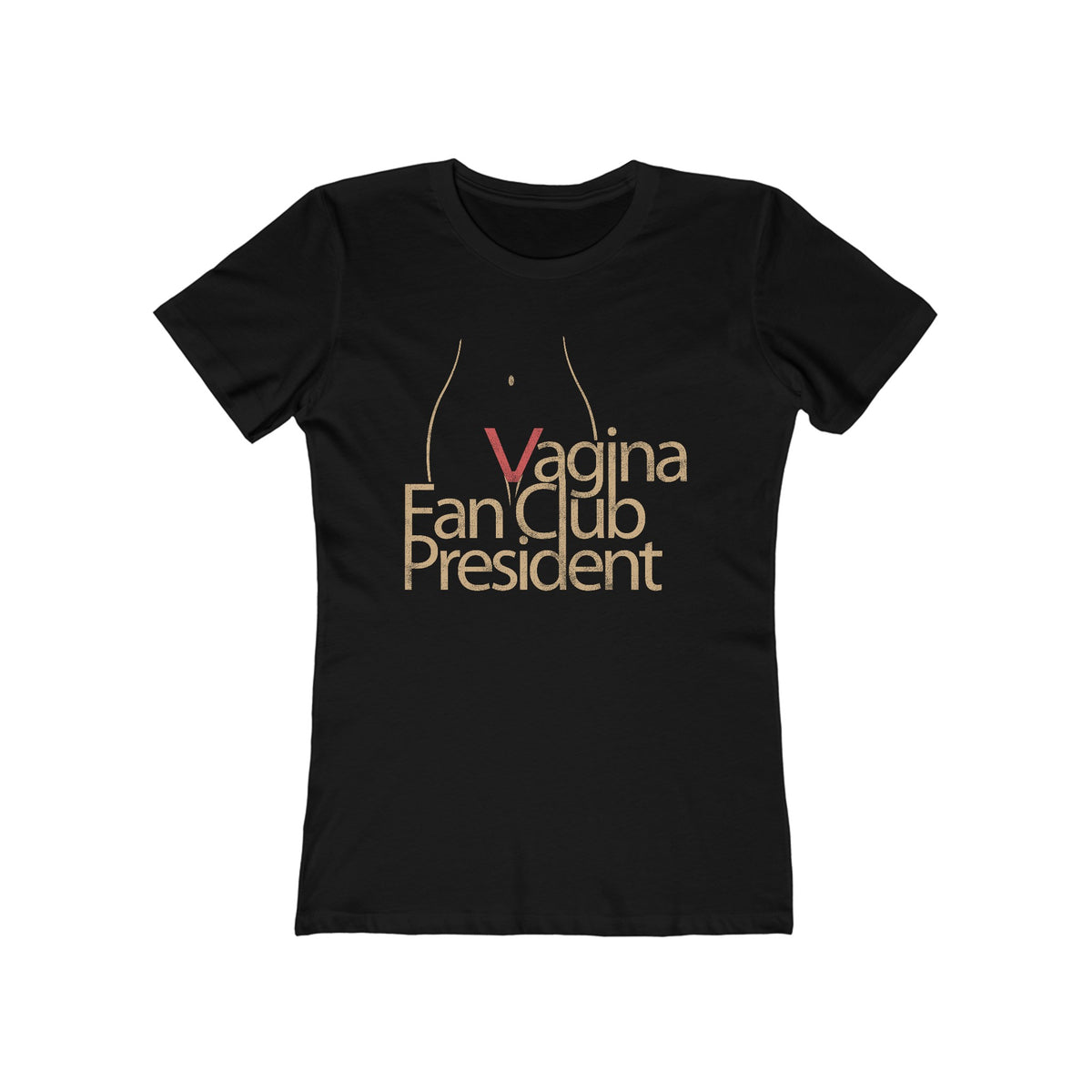 Vagina Fan Club President  - Women’s T-Shirt