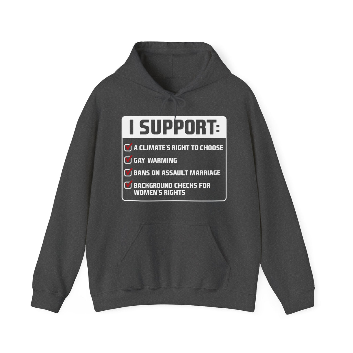 I Support A Climate's Right To Choose - Hoodie