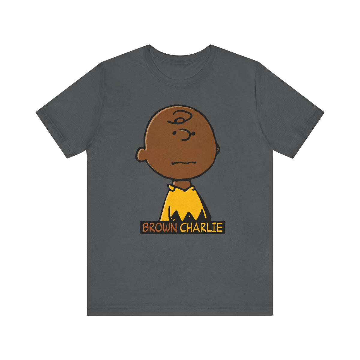 Brown Charlie  - Men's T-Shirt