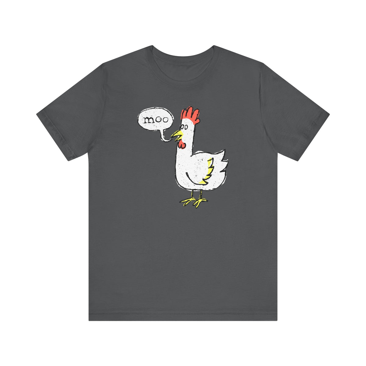Moo (Chicken) - Men's T-Shirt